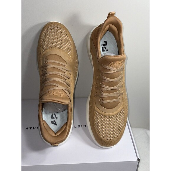 APL TechLoom Tracer Knit Slip On Sneakers Men S 11Brown Athletic Running Shoes main image 4